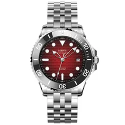 Đồng Hồ Nam Lobinni LB19020G-T2 Màu Đỏ Bạc