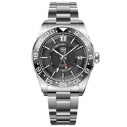 Đồng Hồ Nam Lobinni LB19023G-T1 Màu Đen Bạc