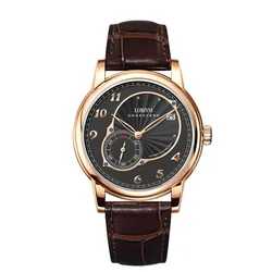 Đồng Hồ Nam Lobinni LB1999G-D2 Automatic Màu Đen - Vàng Hồng