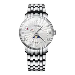 Đồng Hồ Nam Lobinni Quartz Watch LB3603G-T3 Màu Bạc