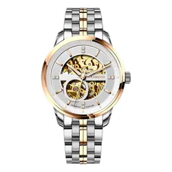 Đồng Hồ Nam Lobinni Watch LB5014G-T4 Màu Bạc/Vàng Hồng