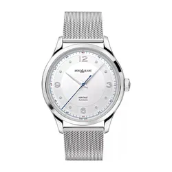 Đồng Hồ Nam Montblanc Heritage 119945 Automatic 40mm Màu Bạc