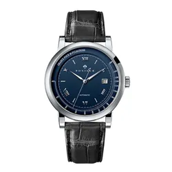 Đồng Hồ Nam Poniger Automatic P305G-D4 Màu Đen - Xanh Đậm