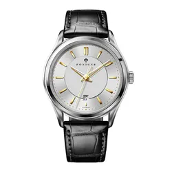 Đồng Hồ Nam Poniger Automatic P513G-D1 Màu Đen - Bạc