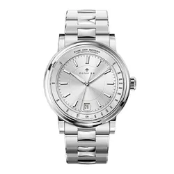 Đồng Hồ Nam Poniger Automatic P517G-T3 Màu Bạc