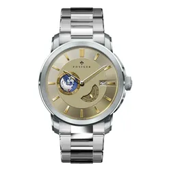 Đồng Hồ Nam Poniger Automatic Watch P523G-T2 Màu Bạc Vàng