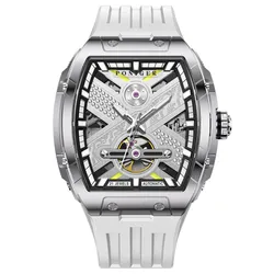 Đồng Hồ Nam Poniger P615G-S1 Automatic Màu Bạc Xám