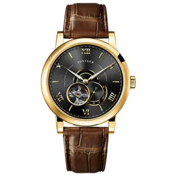 Đồng Hồ Nam Poniger P683G-D2 Automatic Màu Nâu Đen