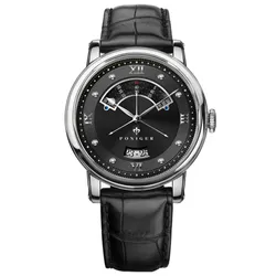 Đồng Hồ Nam Poniger P719G-D4 Automatic Màu Đen