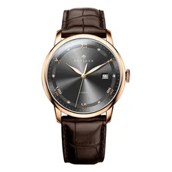 Đồng Hồ Nam Poniger P917G-D2 Màu Nâu Đen