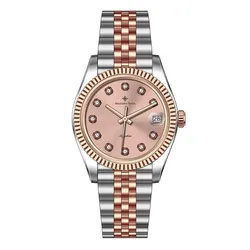 Đồng Hồ Nữ Alexander Ferros 8222D/16 Màu Vàng Hồng