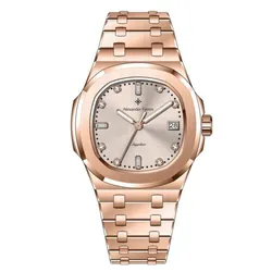 Đồng Hồ Nữ Alexander Ferros Quartz 6152R-15 33mm Màu Vàng Hồng