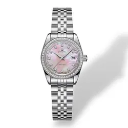 Đồng Hồ Nữ Carnival 8131L2-VT-HK Màu Hồng Bạc