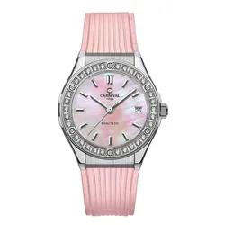 Đồng Hồ Nữ Carnival Quartz Watch 8168L2-VT-DCS-HK2 Màu/Hồng