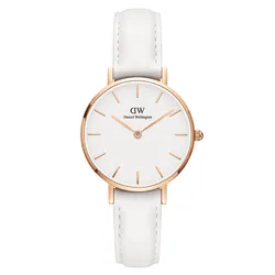 Đồng Hồ Nữ Daniel Wellington Petite Bondi RG White 28mm DW00100249 Màu Trắng