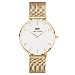 Đồng Hồ Nữ Daniel Wellington Petite Evergold 32mm DW00100348 Màu Vàng Trắng
