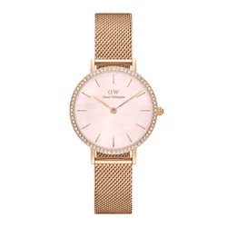Đồng Hồ Nữ Daniel Wellington Petite Lumine Bezel Melrose DW00100663 Màu Vàng Hồng