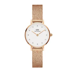 Đồng Hồ Nữ Daniel Wellington Petite Lumine Pressed Melrose DW00100529 Màu Vàng Hồng