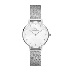 Đồng Hồ Nữ Daniel Wellington Petite Lumine Pressed Piano DW00100592 Màu Bạc