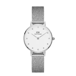 Đồng Hồ Nữ Daniel Wellington Petite Lumine Pressed Sterling DW00100602 Màu Bạc