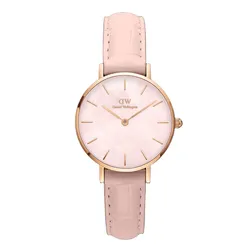 Đồng Hồ Nữ Daniel Wellington Petite Rouge Pink MoP Rose Gold Màu Hồng