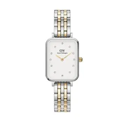 Đồng Hồ Nữ Daniel Wellington Quadro Lumine DW00100625 Màu Bạc - Vàng