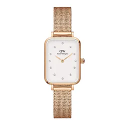 Đồng Hồ Nữ Daniel Wellington Quadro Lumine Pressed Melrose Màu Vàng Hồng
