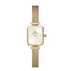 Đồng Hồ Nữ Daniel Wellington Quadro Mini Evergold Champagne DW00100656 Màu Vàng