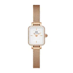 Đồng Hồ Nữ Daniel Wellington Quadro Mini Màu Vàng Hồng