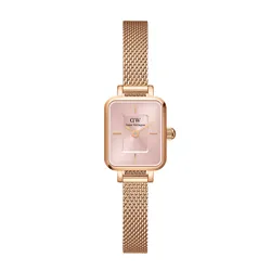 Đồng Hồ Nữ Daniel Wellington Quadro Mini Melrose Blush DW00100650 Màu Vàng Hồng