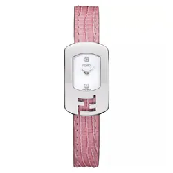 Đồng Hồ Nữ Fendi Chameleon Pink Watch 18x31mm F300024071D1 Màu Hồng Bạc