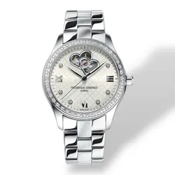 Đồng Hồ Nữ&nbsp;Frederique Constant&nbsp;Double Heart Beat&nbsp;FC-310WDHB3BD6B Màu Bạc