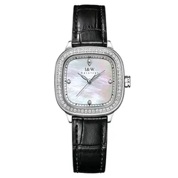 Đồng Hồ Nữ I&W Carnival 632L-D3 Màu Đen Trắng