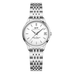 Đồng Hồ Nữ I&W Carnival 731L-T1 Màu Bạc