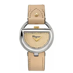 Đồng Hồ Nữ Salvatore Ferregamo Buckle FG5030014 Watch 37mm Màu Be