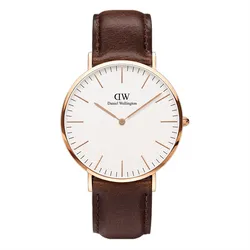 Đồng Hồ Unisex Daniel Wellington Classic Bristol Rose Gold Màu Nâu - Trắng