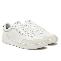 Giày Sneaker Nam Tommy Hilfiger FM0FM05467_YBL Màu Trắng Size 41
