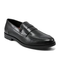 Giày Tây Nam Rockport Soren Penny Loafer Màu Đen Size 40