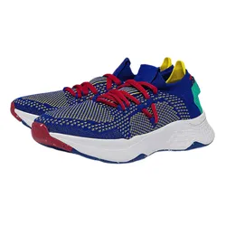 Giày Thể Thao Nam Lacoste Court-Drive Knit Sneakers 43SMA0028 362 Màu Xanh - Đỏ Size 40