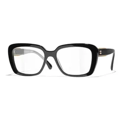 Gọng Kính Chanel Square Eyeglasses CH3461 C622 53 Màu Đen