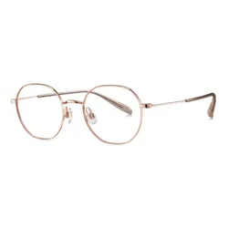 Gọng Kính Nữ Qina QJ7226 B30 Màu Vàng Hồng