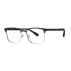 Gọng Kính Nam Qina QJ7321 B15 Màu Đen