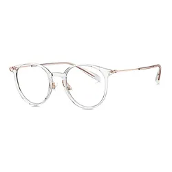 Gọng Kính Nữ Qina QJ5110 B90 Màu Vàng Hồng