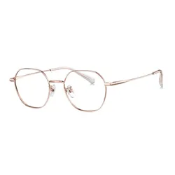 Gọng Kính Nữ Qina QJ7187 B30 Màu Vàng Hồng