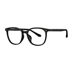 Gọng Kính Unisex Qina QJ5166 B10 Màu Đen