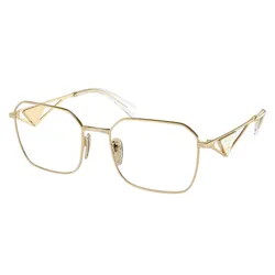 Kính Mắt Cận Prada Eyeglasses 0PR A51V ZVN1O1 Pale Gold Màu Vàng Gold