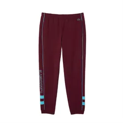 Quần Nỉ Nam Lacoste Jogger Tracksuit Pants With Embroidery XH1431-51 RIS Màu Đỏ - Xanh Blue Size 2