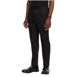 Quần Dài Nam Dolce & Gabbana D&G Trousers Black Regular Fit Màu Đen Size 44