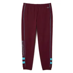 Quần Nỉ Nam Lacoste Embroidered Jogger Track Pants XH1431.RIS Màu Đỏ Đô Size 2