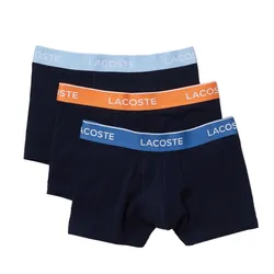 Set 3 Quần Lót Nam Lacoste Boxer 5H3401-51-LXM Màu Xanh Size S